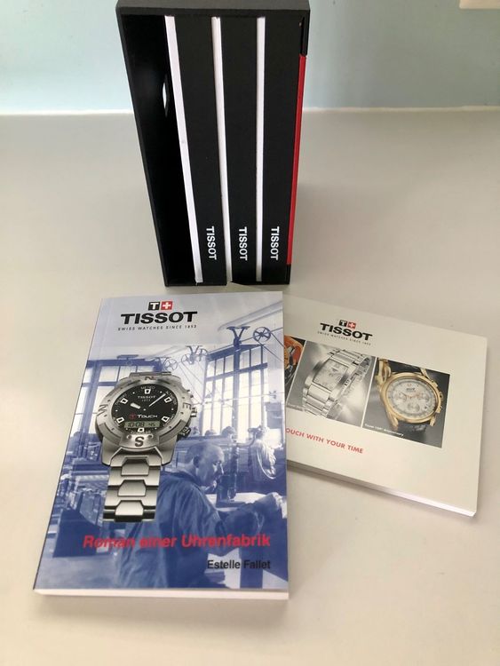 Uhrenbox Tissot mit B chlein und Ersatzteile zum Armband Kaufen