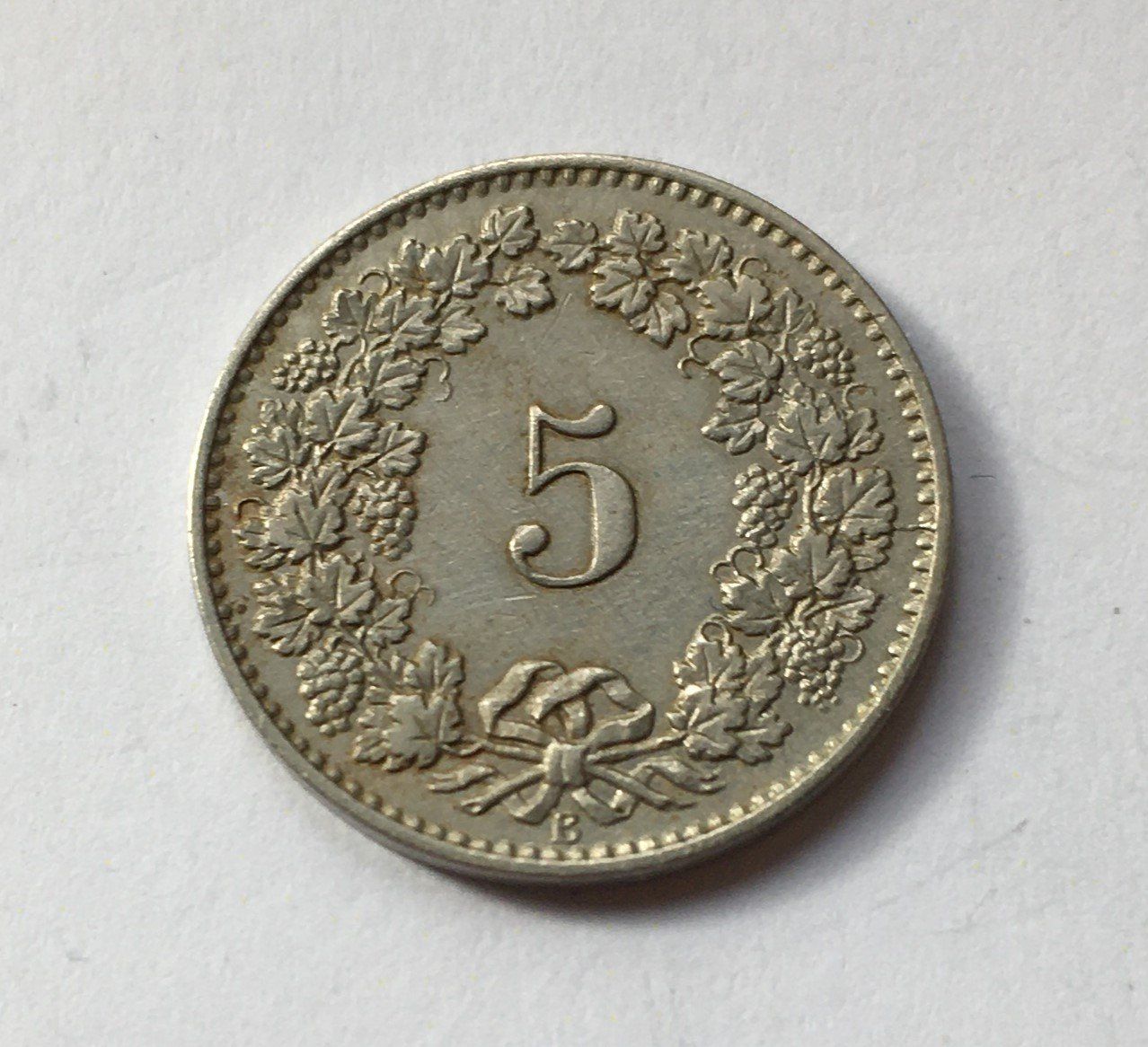 Tutti le monete: 1879 5 Rappen ss-vz – Usato da Kirchberg SG venduto da Helveticus00 1