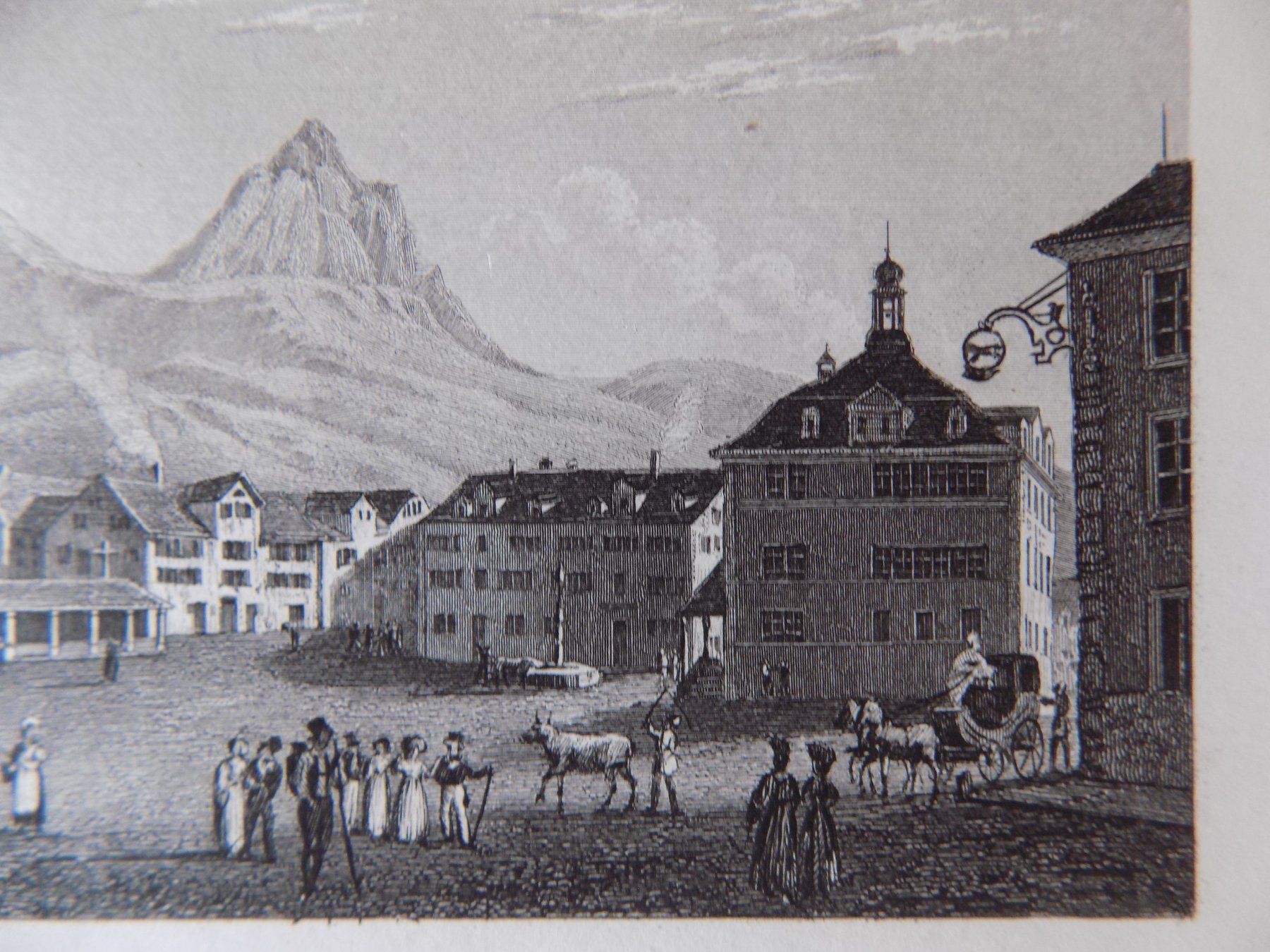 Incisioni: Schwyz Stahlstich – Usato da Risch venduto da Antikfee 4