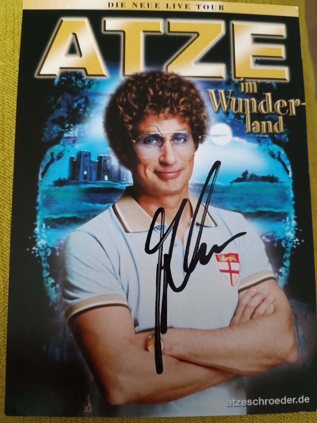 Autografi: Atze Schröder - handsigniert – Usato da Menziken venduto da Autogramme