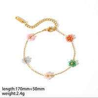 Armkette Armband Blumen Neu Mädchen