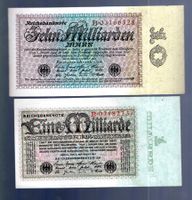 Germany noten 2 stück UNC uniface