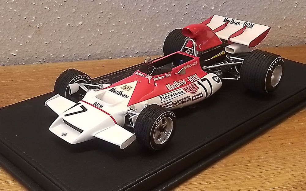 Miniauto 1/18 BRM P160B Jackie Oliver Grand Prix 1972 - Tecnomodel