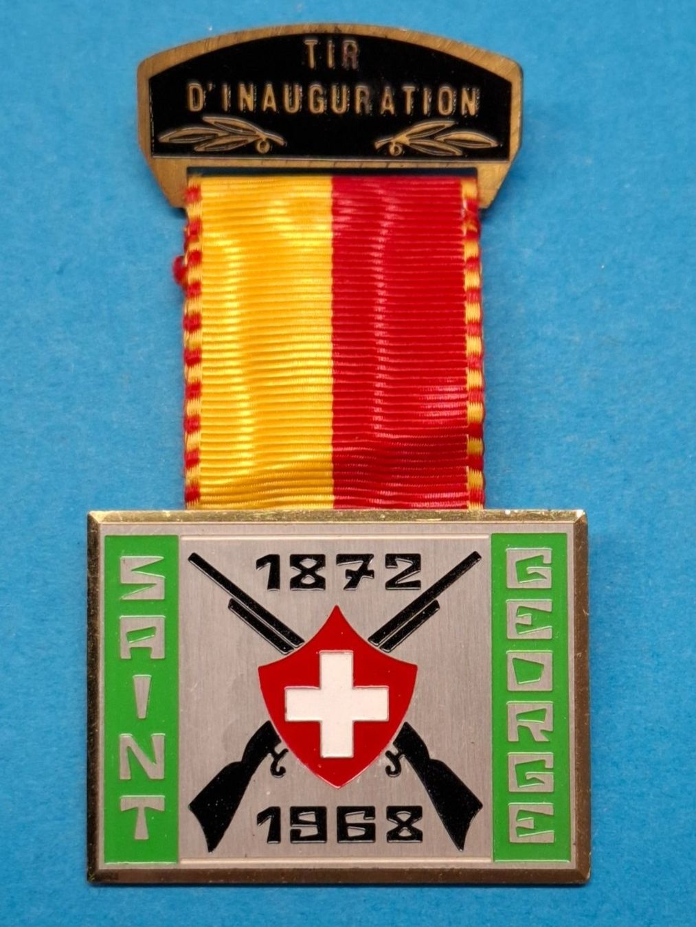 Medaglie: Saint George 1872 - 1968 (R321) – Usato da Schwanden GL venduto da Suvorov 3