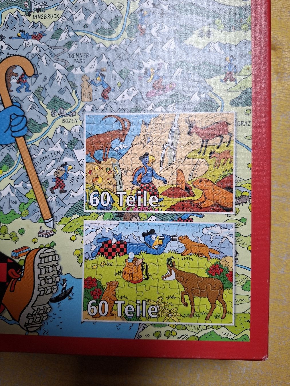Puzzle: Puzzle Globi Riesen- puzzle 1000 pièces  – Usato da Evilard venduto da emi_r6cd 3