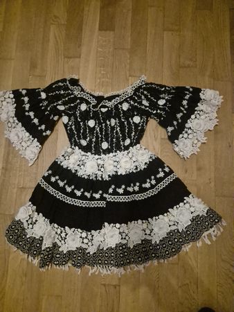 Antica Sartoria Lace Dress, Size M, Boho Chic Style!