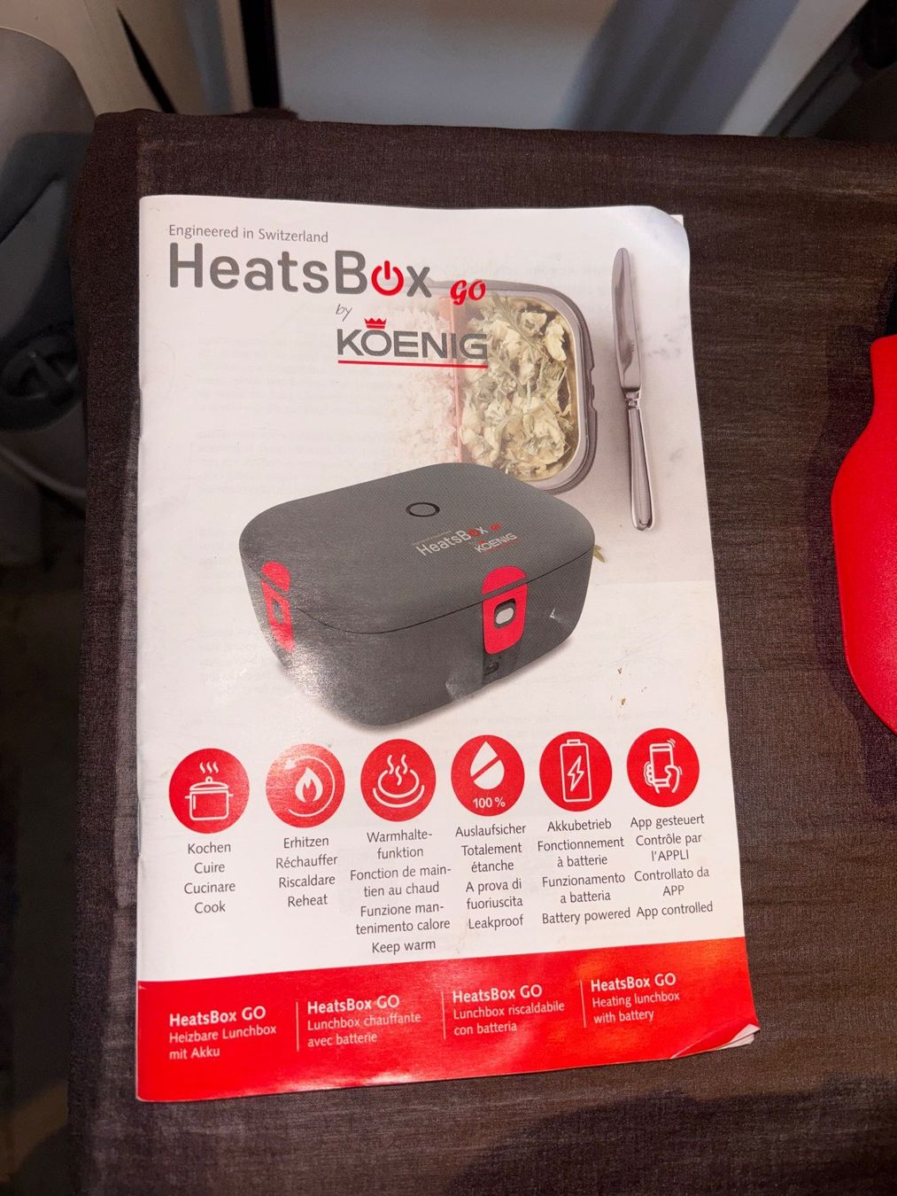 Recipients et similaires: HeatsBox go by Koenig – D'occasion à Münchenstein par tsp01 2