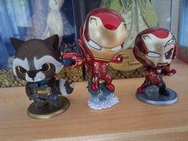 Hottoys Cosbaby Marvel Iron Man & Rocket