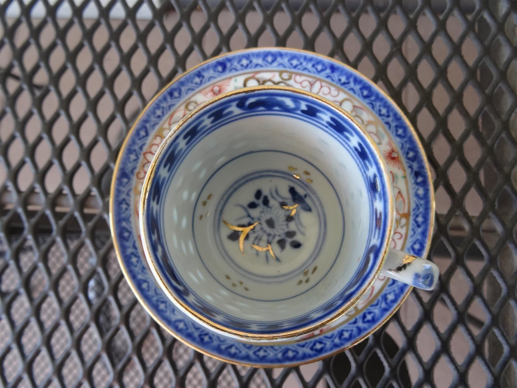 Tazze: Vintage Reisaugen Teetasse m.Unterteller – Usato da Lupfig venduto da Jolly63 2