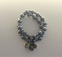 Doppelte ARMBAND  mit 3 Anhänger