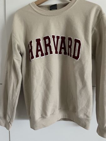 Sweat Harvard beige taille S