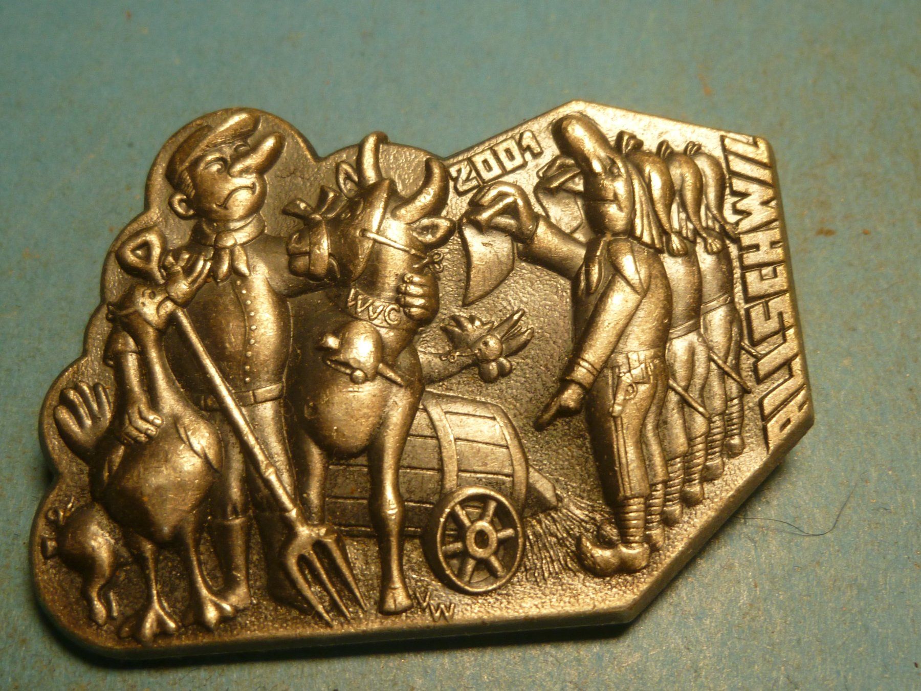 Plaketten & Abzeichen: ALLSCHWIL 2001 SILBER – Gebraucht aus Ried (Muotathal) von Mandarin02