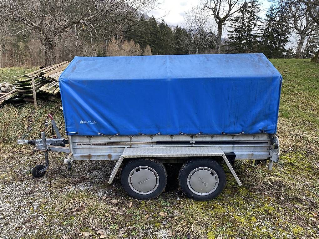 Rimorchi: Anhänger mit Verdeck, Lagerraum – Usato da Günsberg venduto da higa4524 3