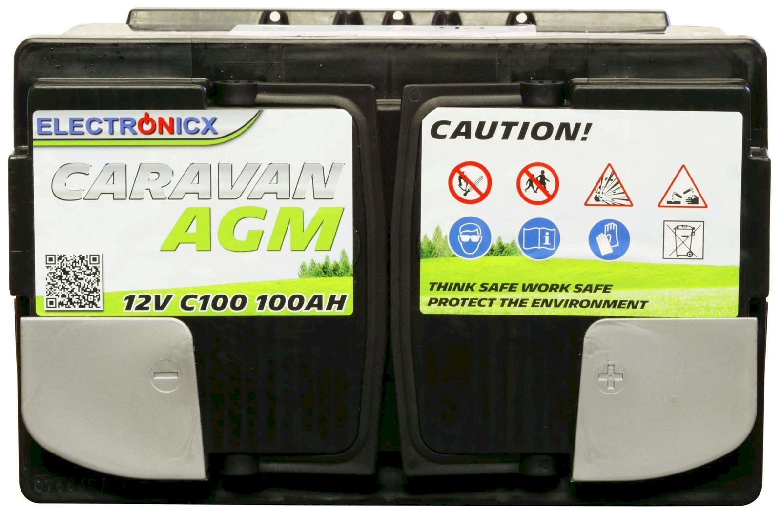 Batterien: Electronicx Caravan Batterie 100AH 12V – Neu und originalverpackt aus Bottighofen von zaap 2