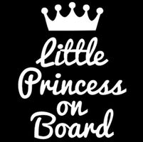 🚗✨ Zeig, dass eine kleine Prinzessin an Bord ist! 👶🏼💫