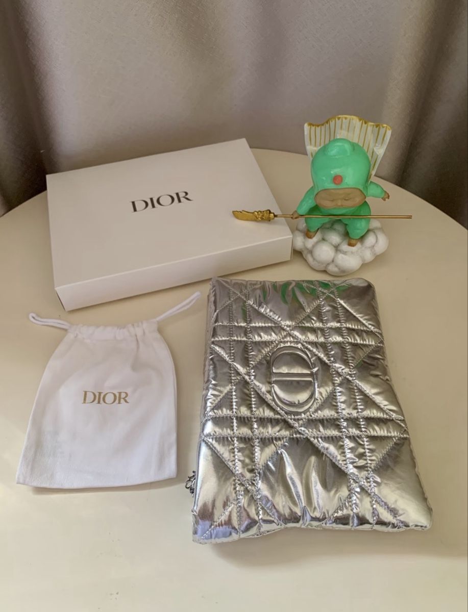 Taschen für Damen: Dior Clutch Tasche silber (Edition  – Neu und originalverpackt aus Chur von Madeys 6