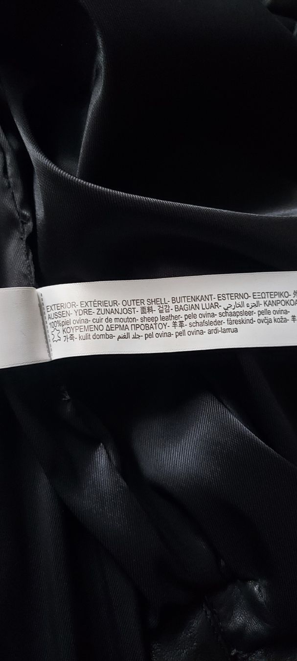 Massimo Dutti Giacche: Massimo Dutti Lederjacke, schwarz, Grösse S – Nuovo (secondo la descrizione) da Winterthur venduto da ann_7lxx 4