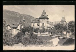 Sierre, Chapelle anglaise et Chateau Bel