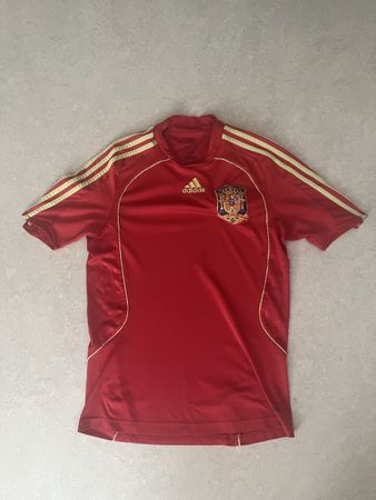Fussball Trikot Spanien Adidas rot Grösse S gebraucht