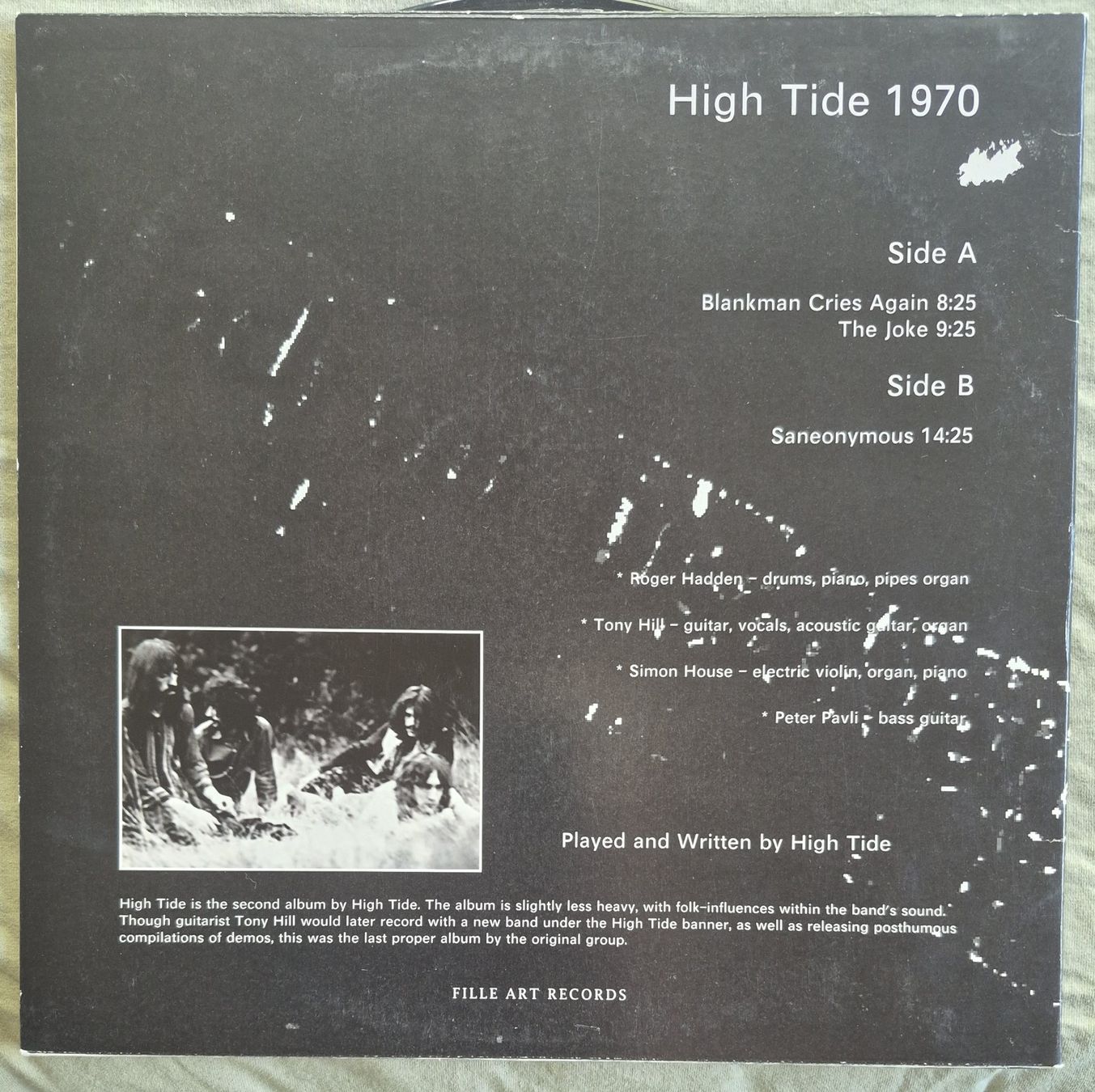 Dischi in vinile: High Tide - Italian reissue – Usato da Onex venduto da X-Ray69 1