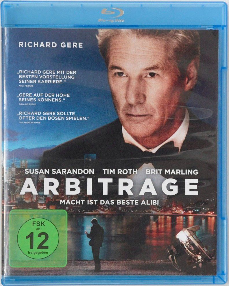 Alle DVDs: ARBITRAGE - Macht ist das beste Alibi – Gebraucht aus Remetschwil von tgd_gbp8