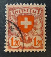 Nr. 164.Pf, Abart HFLVETIA gestempelt, Kat: 100.-