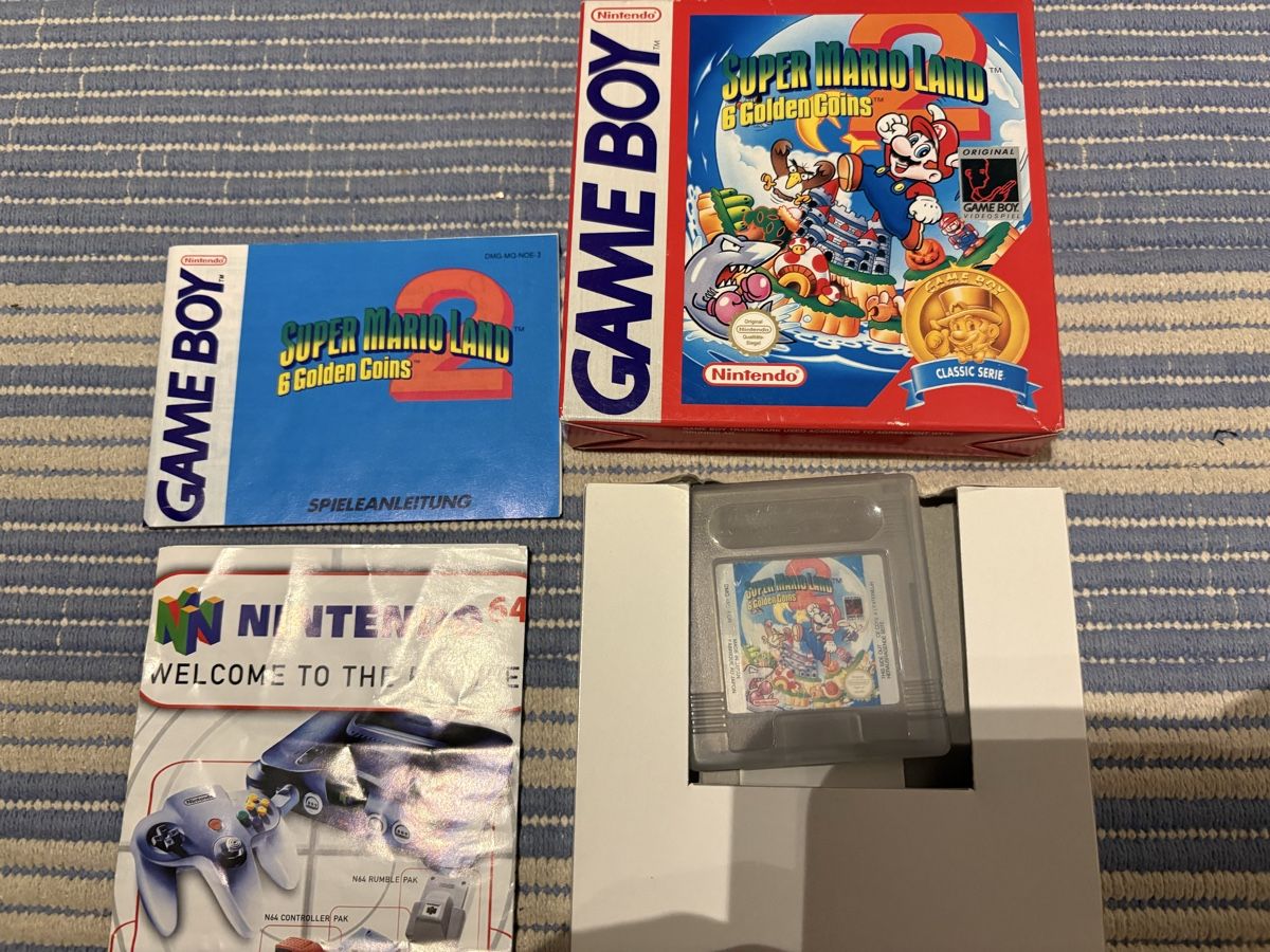 Nintendo Giochi: GAME BOY super mario 2 ovp – Usato da Herzogenbuchsee venduto da warrior77