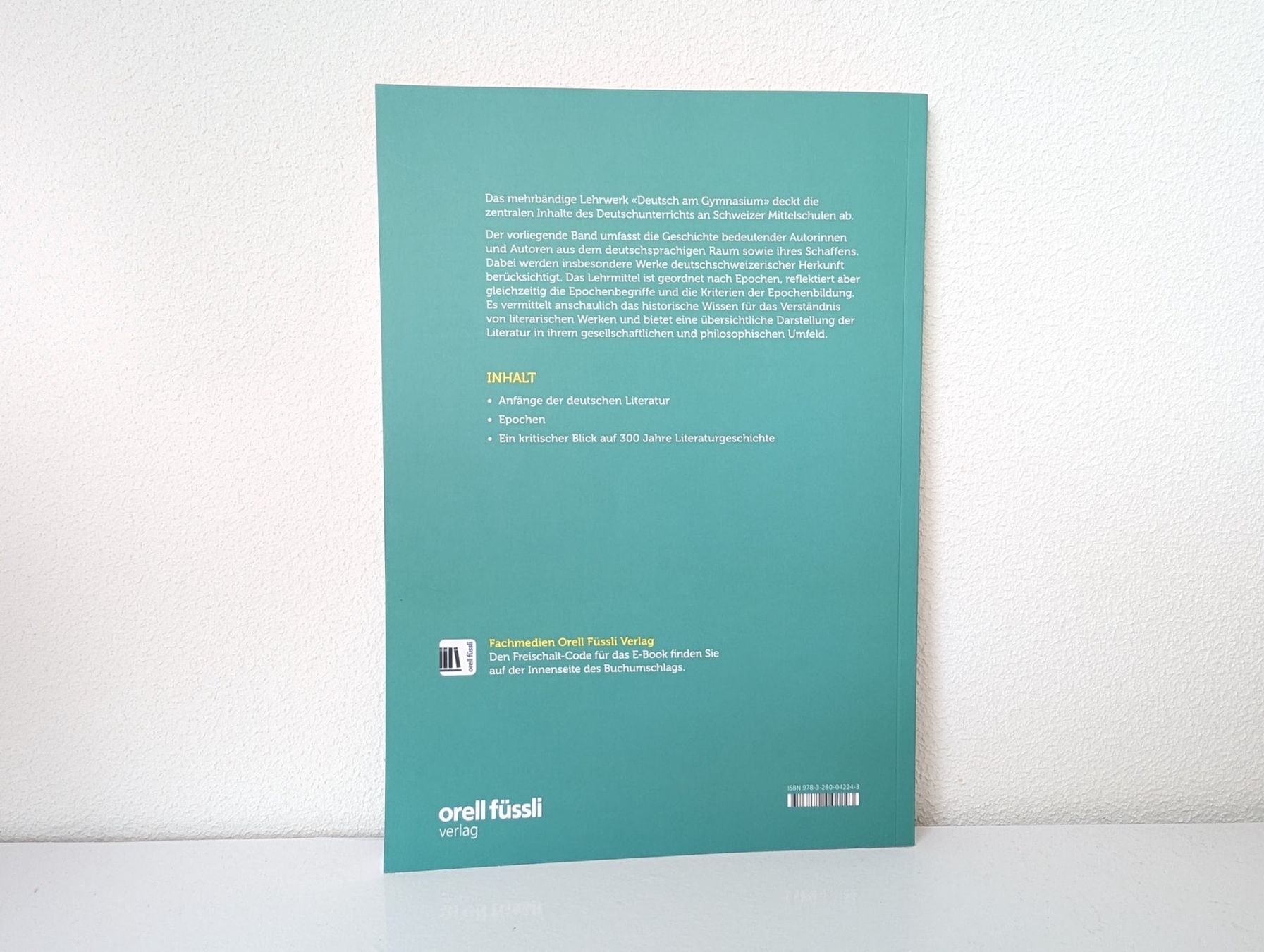 Bücher: Literaturgeschichte Deutsch am Gymnasium – Pascal Frey NEU! – Neu (gemäss Beschreibung) aus Ernetschwil von iri_m8y8 1