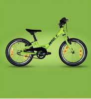 Pyro Kinderfahrrad, 16 Zoll, Neu Grün, Leicht!