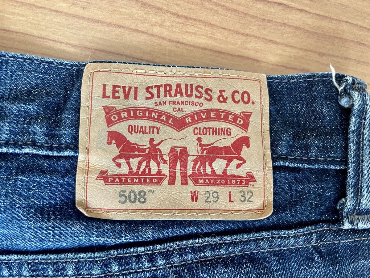 Levi's Jeans: Levi's 508 Herren Jeans W29 L32  – Usato da Samedan venduto da GPZ1100 2