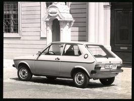 Fotografie Auto Audi 50 LS 86C, Kennzeic