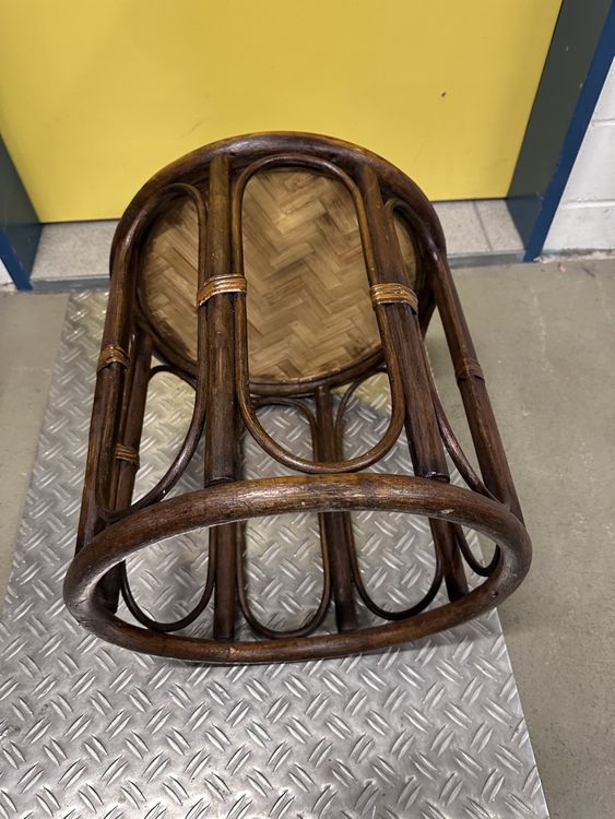 Vintage Bambus Beistelltisch Kaufen auf Ricardo