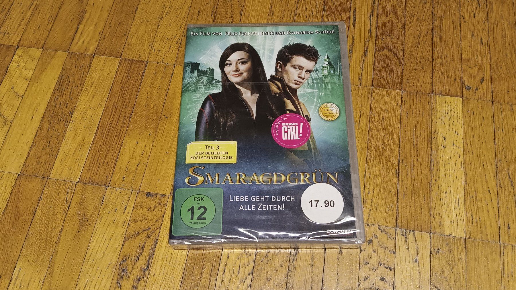 Alle DVDs: Smaragdgün DVD - Edelsteintrilogie Teil 3 – Neu und originalverpackt aus Dietikon von Rabia