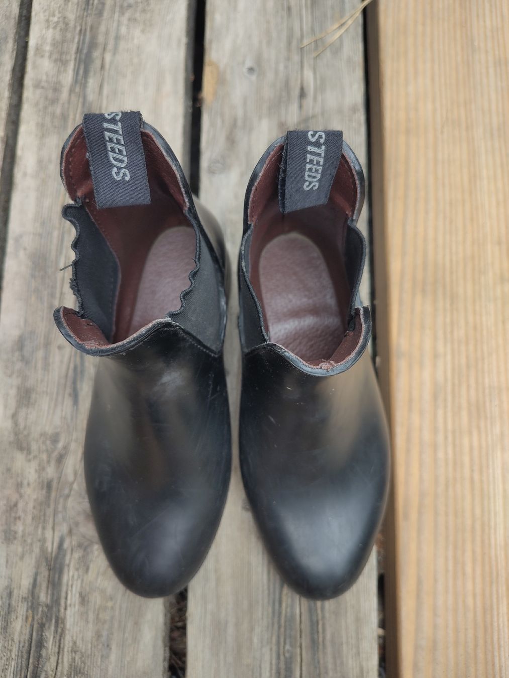 Scarpe per ragazzi: Reitstiefel Steeds schwarz Grösse 31 – Usato da Wabern venduto da c.trachsel 2