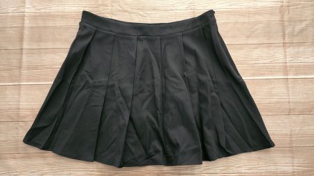 🆕 Black Pleated Skirt / Faltenrock - XXL - Schoolgirl Vibes