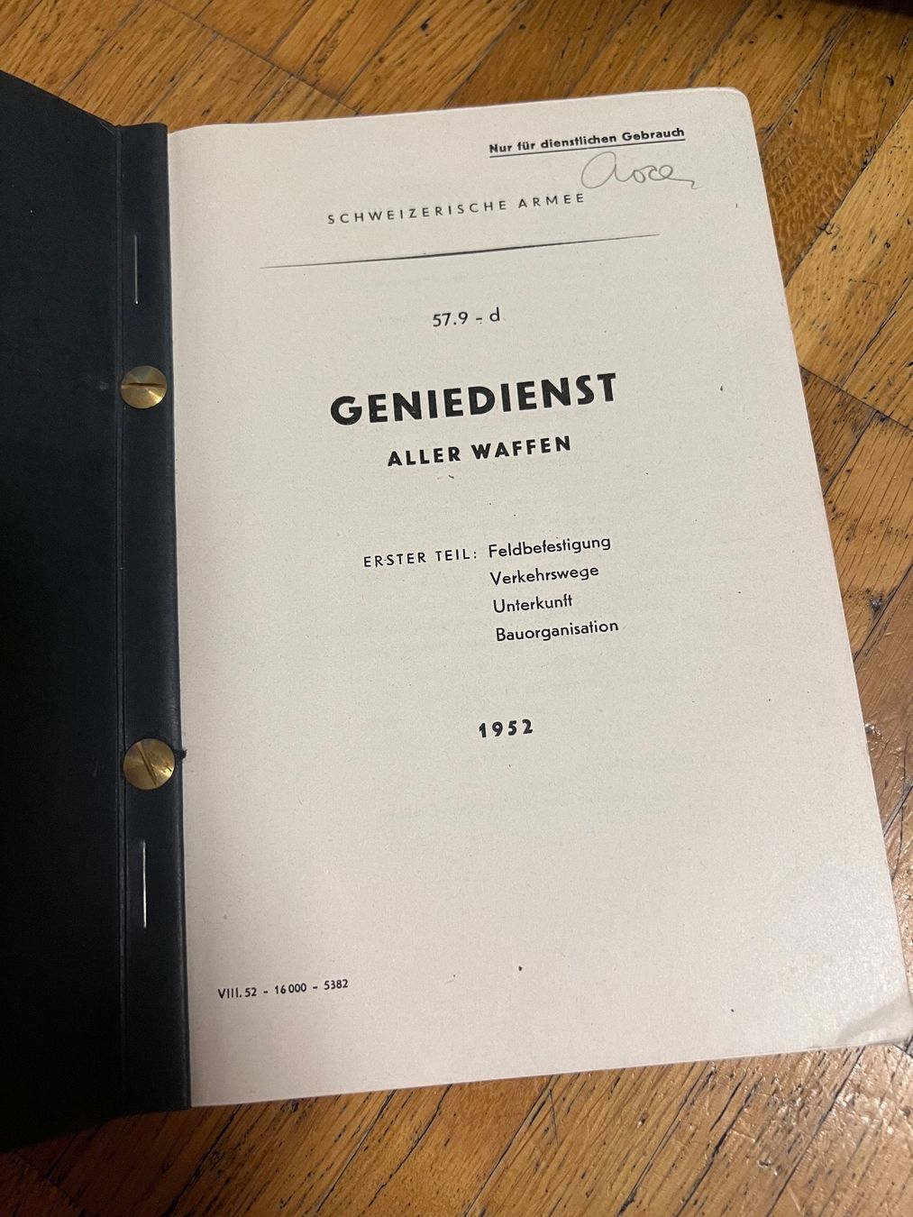 Libri: GENIEDIENST ALLER WAFFEN – Usato da monte carasso venduto da Chanel82 1