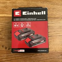 Einhell Power X-Change Akku-Twinpack 2.5Ah - 18V (2 Stück)