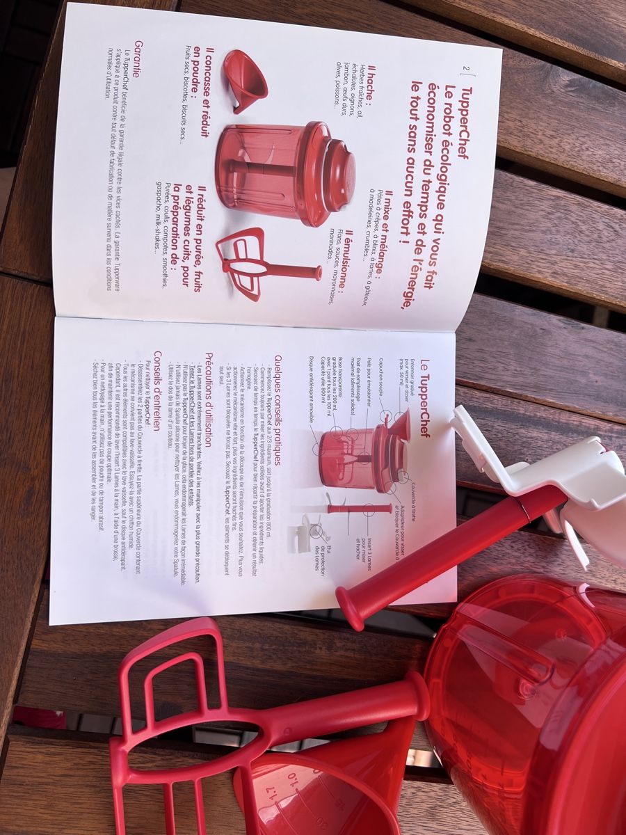 Tupperware Küchengeräte: Tupperware SuperSonic Chopper Extra – Gebraucht aus Bernex von isa_c5fr 4