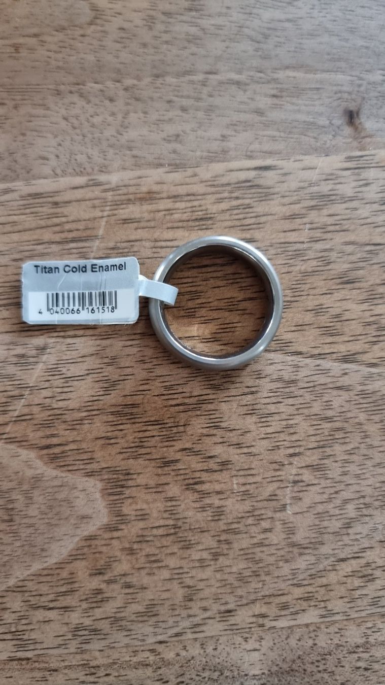 Anelli: Titanring Boccia mit Schwarz, – Nuovo e nell'imballaggio originale da Hombrechtikon venduto da kuckuck04 1