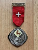 Original Feldschiessen Medaille SASB Widder 1986, Rarität