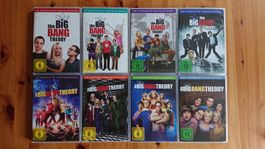THE BIG BANG THEORY Staffel 1 bis 8 auf DVD