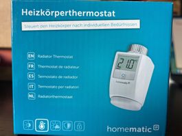 Neues, unbenutztes homematic Heizkörperthermostat