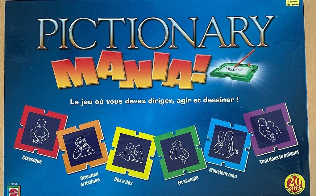 Jeux: Pictionary MANIA! – D'occasion à Cormondrèche par SwiSSID