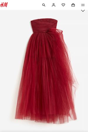BEAUTIFUL🍷H&M Studio Tüllkleid neu mit Etikett Gr. 46