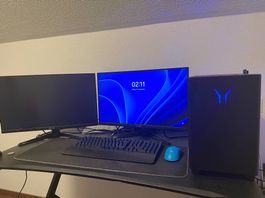 Verkaufe Gaming Pc mit 2 Monitor, Maus und Tastatur