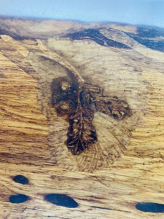 Tables: Table en chêne artisanale – D'occasion à Céligny par sib_hlv5 2