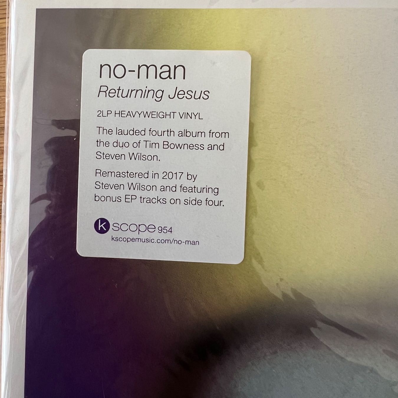 Dischi in vinile: No-Man - Returning Jesus / 2 LP - EU-Press. 2017 - NEW – Nuovo e nell'imballaggio originale da Gais venduto da soundcave57 2