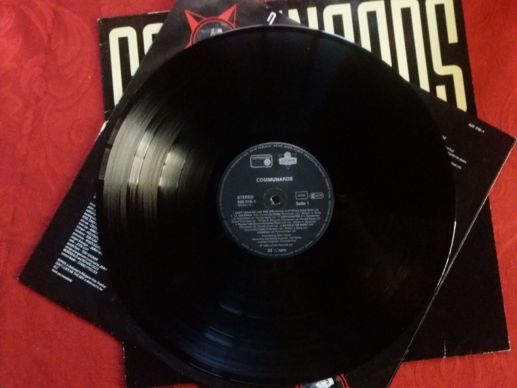 Dischi in vinile: LP (Communards) – Usato da Meyrin venduto da toutatis 3