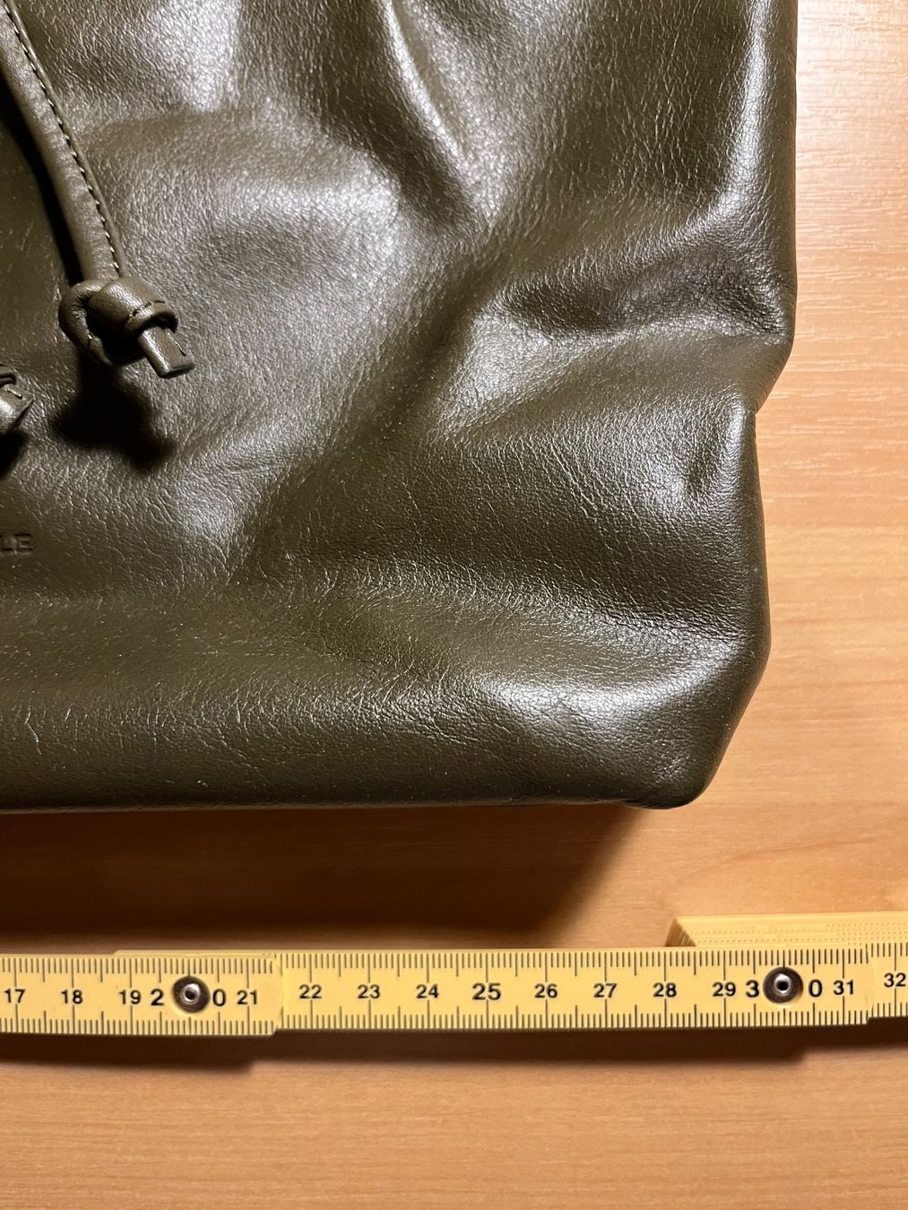 Strenesse Borse: Strenesse Handtasche dunkelgrün – Usato da Ziefen venduto da Madame1982 1