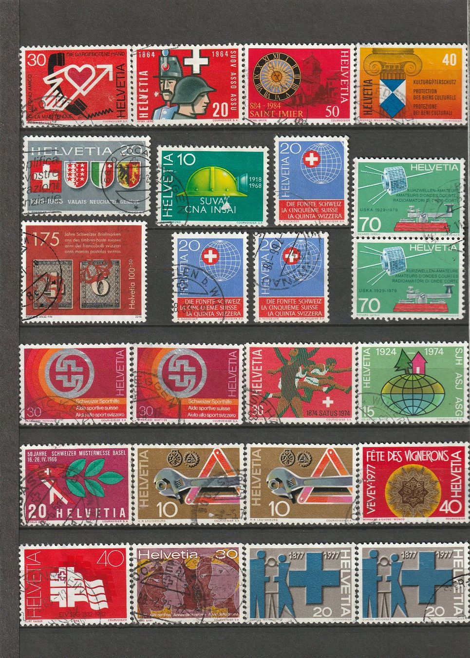 Tutti i francobolli: diverse Schweizer Briefmarken – Usato da Basel venduto da chrisKB 5